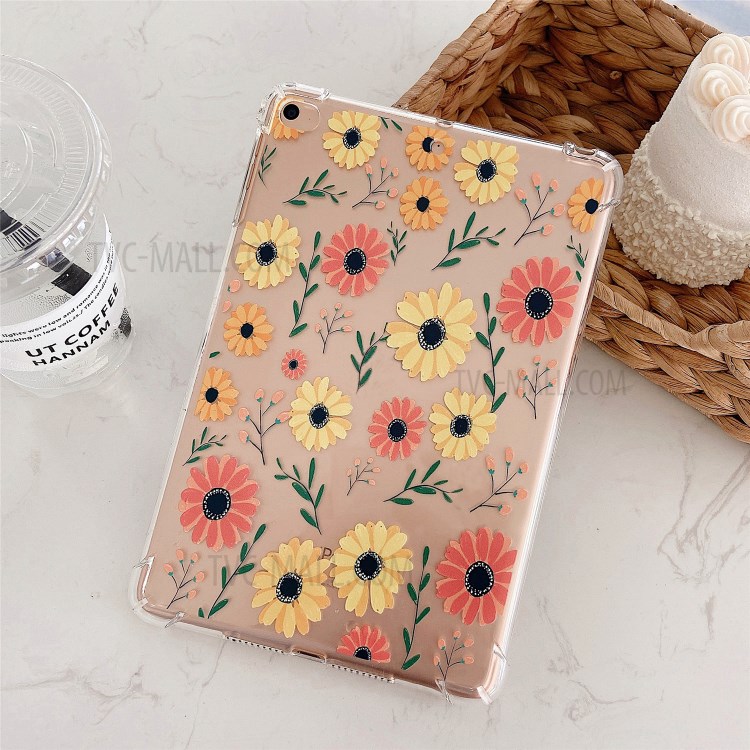 Four Corner Anti-Drop Flexible TPU Tablet Case with Pattern Printing for iPad mini 1/2/3/4/(2019) 7.9 inch - Daisy-10