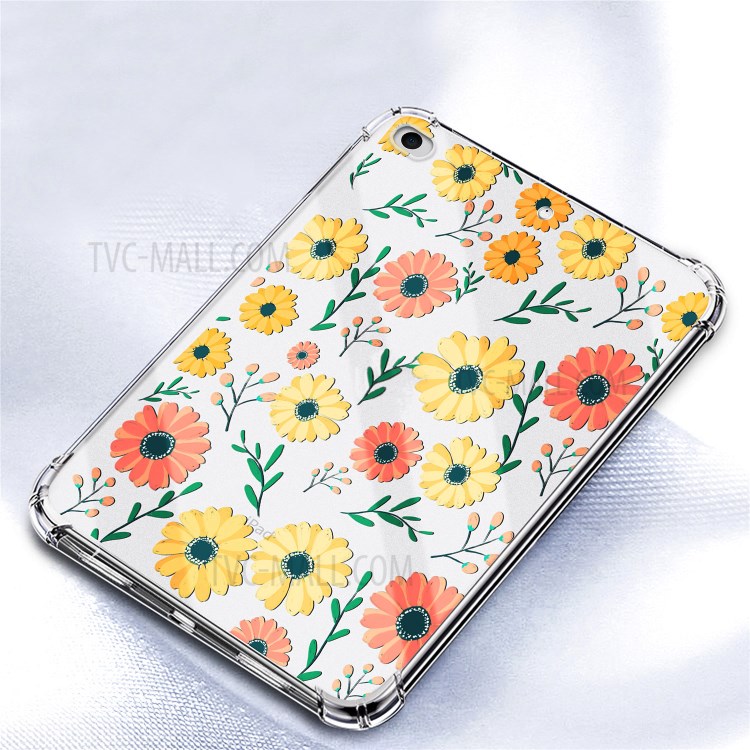 Four Corner Anti-Drop Flexible TPU Tablet Case with Pattern Printing for iPad mini 1/2/3/4/(2019) 7.9 inch - Daisy-9