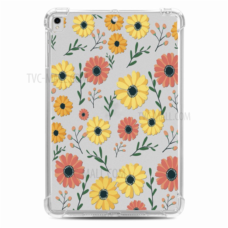 Гибкий Чехол Таблетки TPU С Печатью Рисунка Для IPad 10.2 20.2 20.2019 - Ромашка-10