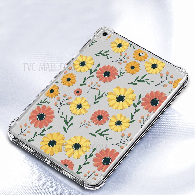 Гибкий Чехол Таблетки TPU С Печатью Рисунка Для IPad 10.2 20.2 20.2019 - Ромашка-3