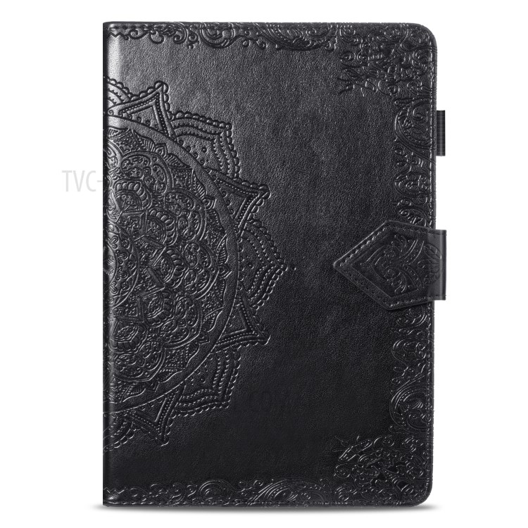Imprint Mandala Pattern Leather Card Slots Tablet Protective Shell with Stand Design for iPad Mini / iPad Mini 2 / iPad Mini 3 / iPad Mini 4 / iPad Mini (2019) 7.9 inch - Black-2