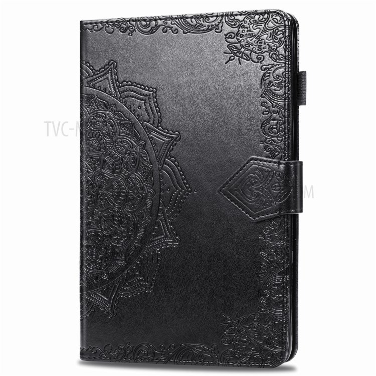 Imprint Mandala Pattern Leather Card Slots Tablet Protective Shell with Stand Design for iPad Mini / iPad Mini 2 / iPad Mini 3 / iPad Mini 4 / iPad Mini (2019) 7.9 inch - Black-4