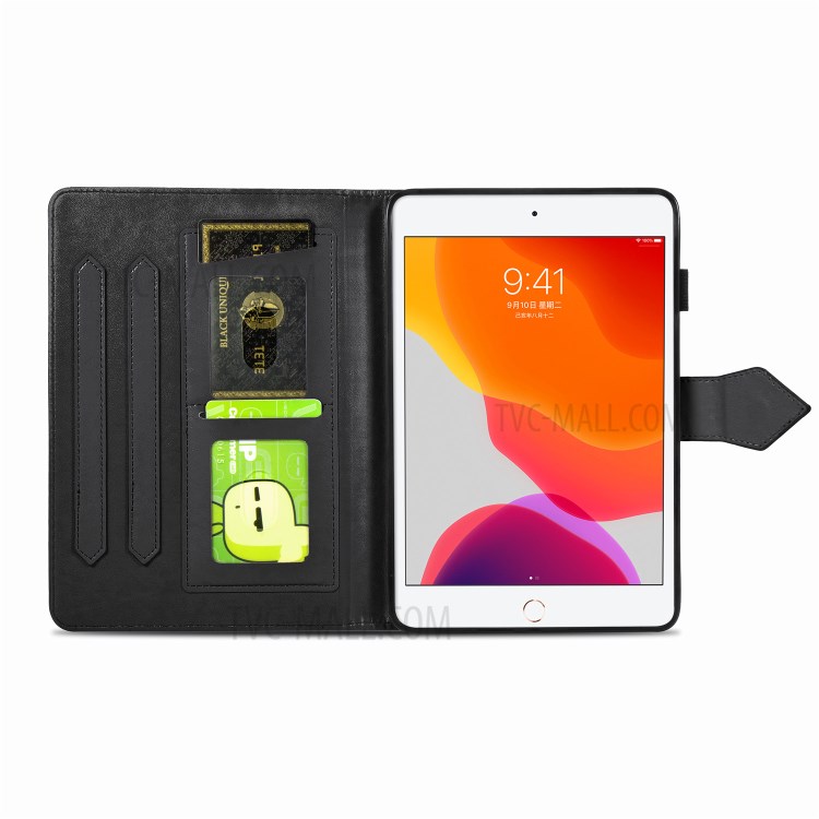 Imprint Mandala Pattern Leather Card Slots Tablet Protective Shell with Stand Design for iPad Mini / iPad Mini 2 / iPad Mini 3 / iPad Mini 4 / iPad Mini (2019) 7.9 inch - Black-5