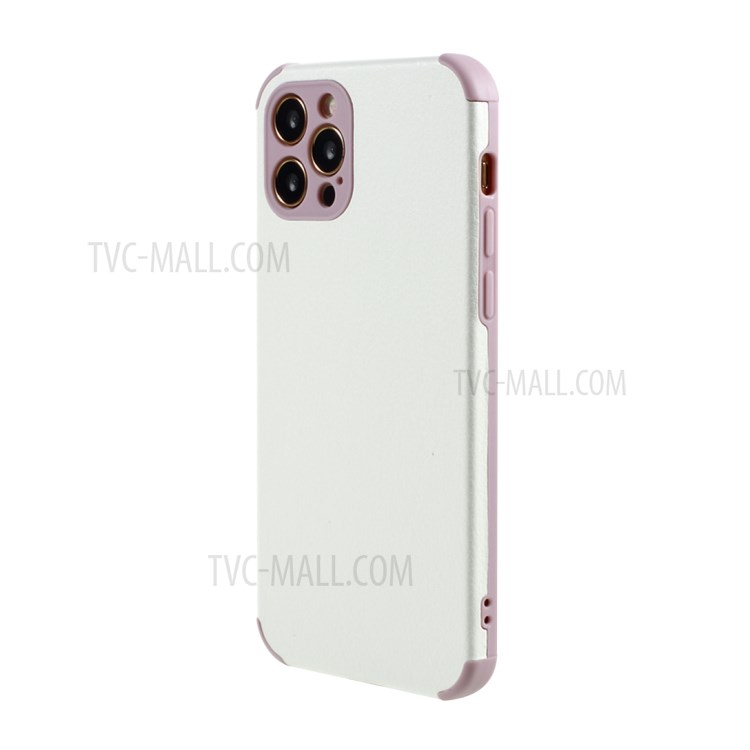 Leder + TPU-Telefon-Schutzhülle Für IPhone 12 Pro - Rosa-2