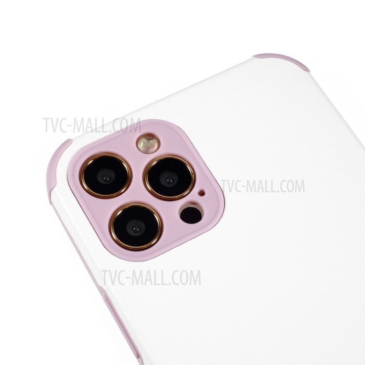 Leder + TPU-Telefon-Schutzhülle Für IPhone 12 Pro - Rosa-6