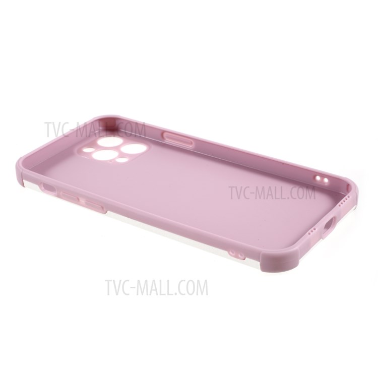 Leder + TPU-Telefon-Schutzhülle Für IPhone 12 Pro - Rosa-7