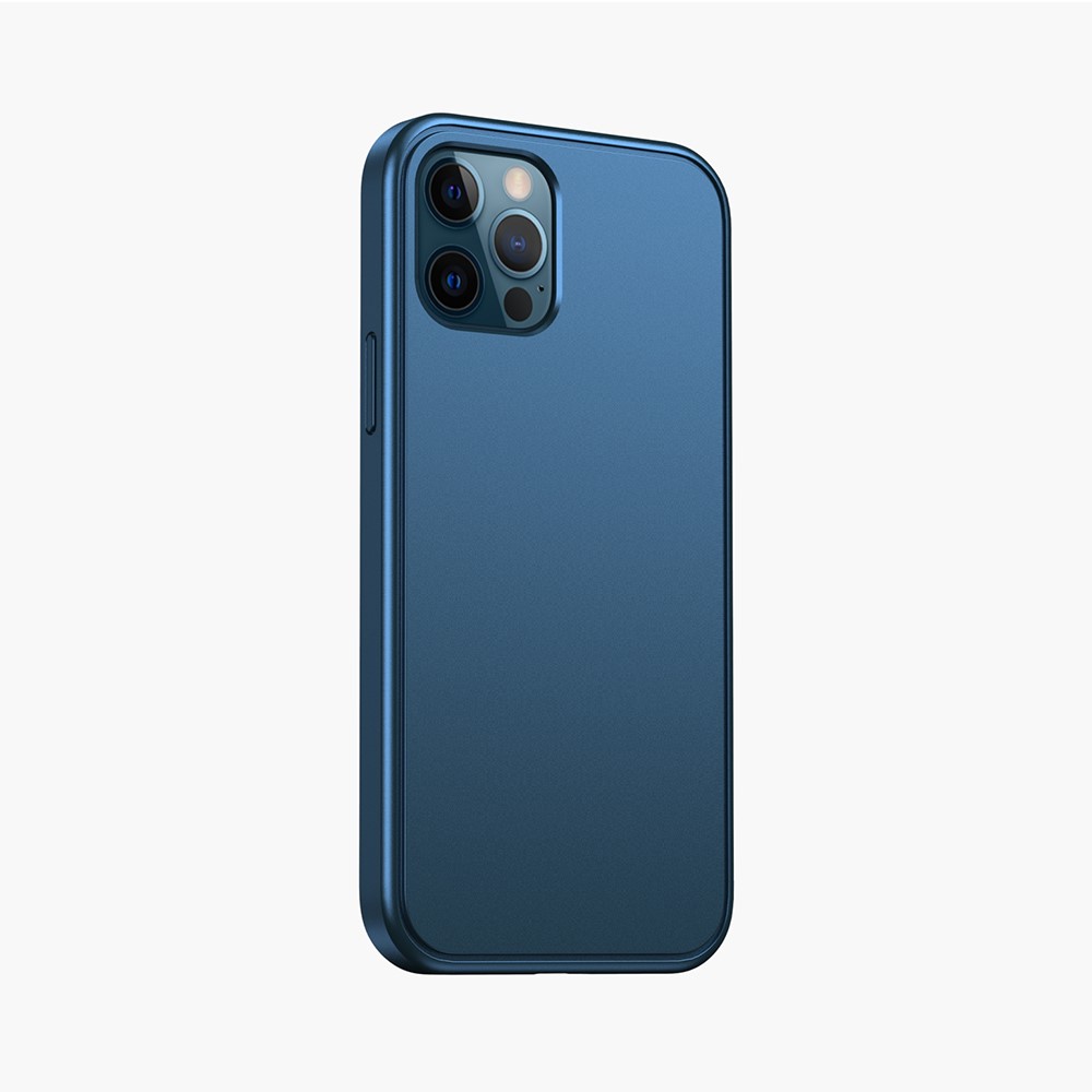 Quality TPU + PC Hybrid Case for iPhone 12 Pro / iPhone 12 - Blue-4