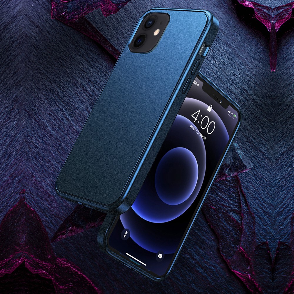 Quality TPU + PC Hybrid Case for iPhone 12 Mini - Blue-3