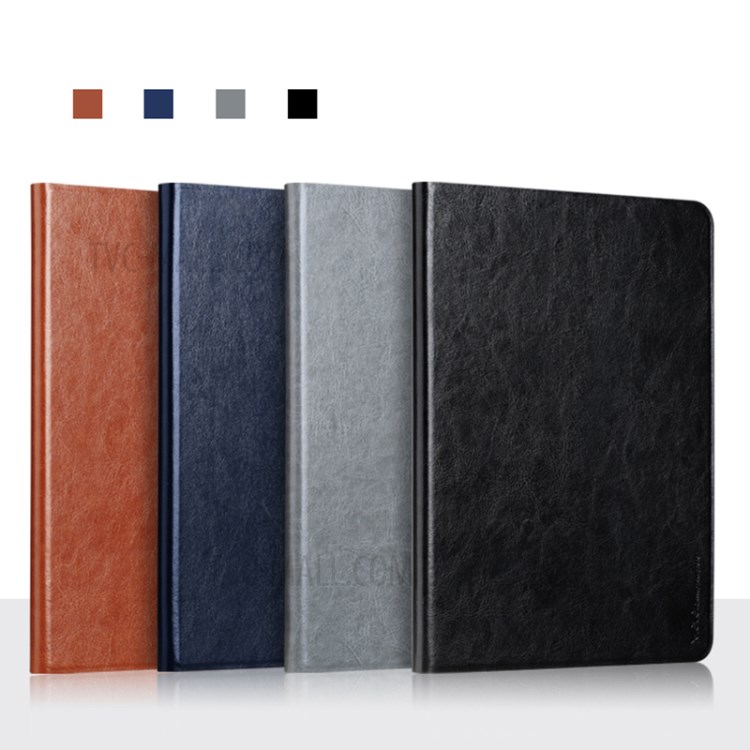 X-LEVEL Auto Sleep/Wake Function Leather Tablet Case Stand for iPad Pro 11-inch (2018/2021) - Brown-2