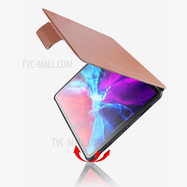 X-LEVEL Waltz Series PU Leather Tablet Cover for iPad 10.2 (2020) / 10.5 (2020) - Brown-2
