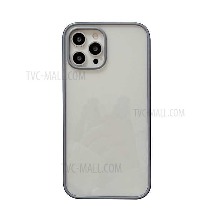 TPU Frame + PC Back Panel Clear Hybrid Cover Case for iPhone 11 Pro 5.8 inch - Black-1