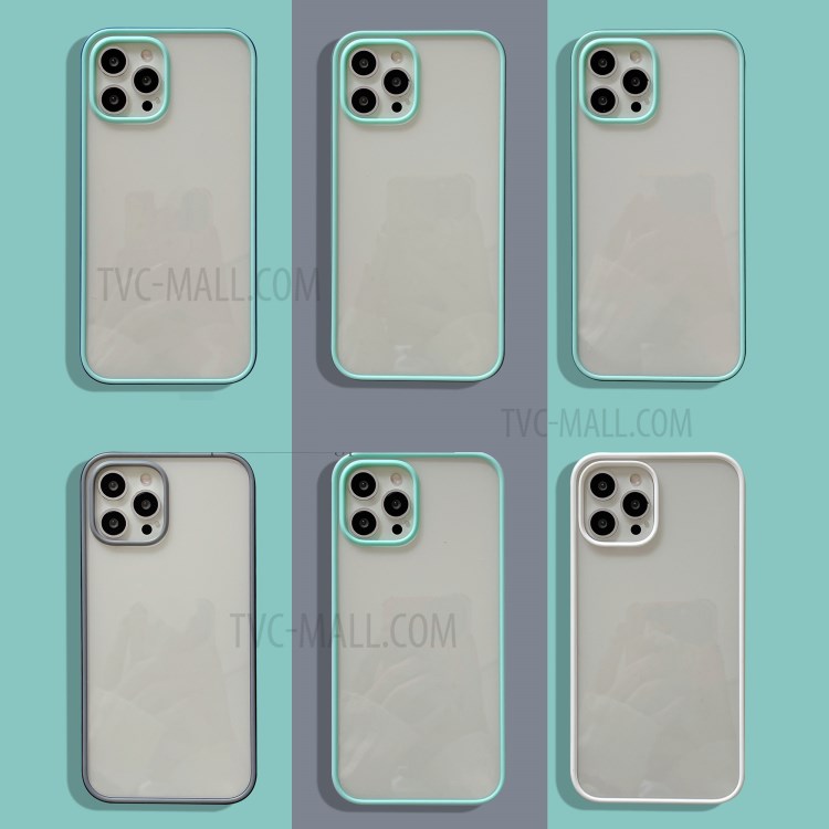 TPU Frame + PC Back Panel Clear Hybrid Cover Case for iPhone 11 Pro 5.8 inch - Black-7