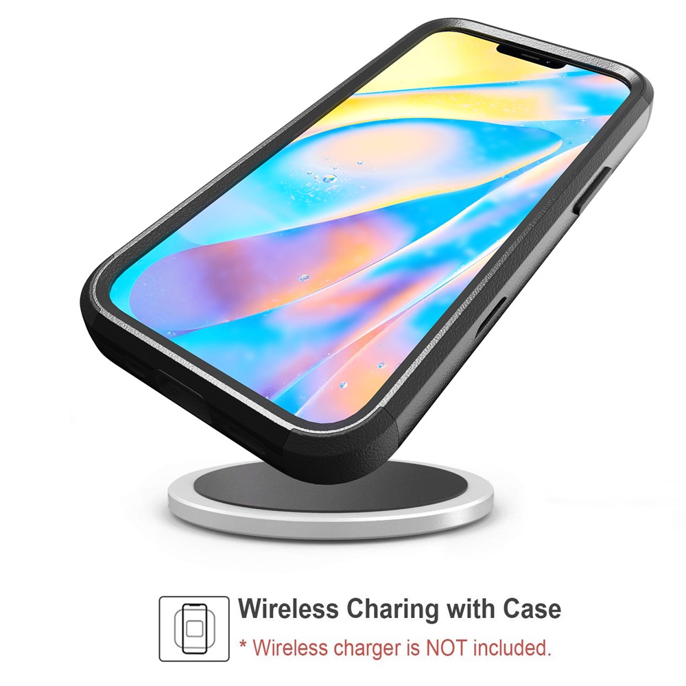 Präzise Cut-Out-TPU + PC-Hybrid-Telefonkasten Für IPhone 12 Mini - Schwarz Schwarz-4