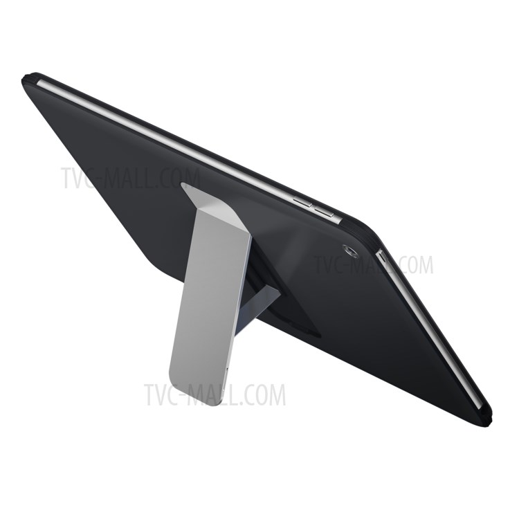 Magnetic Installation Metal Frame + Tempered Glass + PU Leather Protective Case for iPad 10.2 (2020) - Black-6