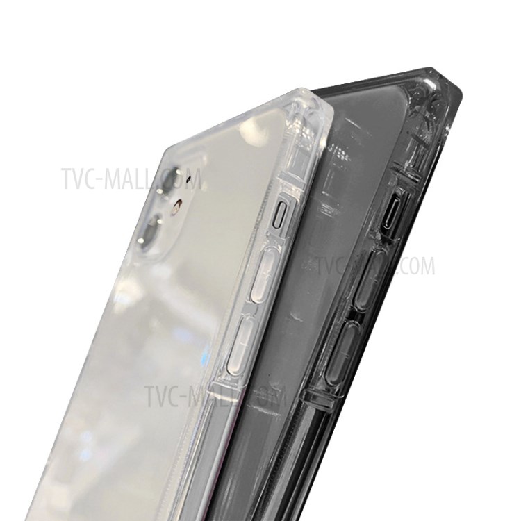 NXE Fluorescence Series Flexible Plain TPU Phone Case for iPhone 11 6.1 inch - Black-3