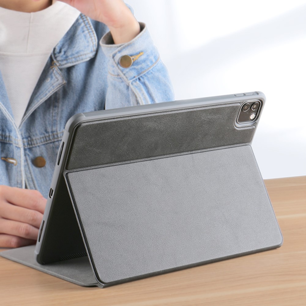 X-LEVEL Waltz Series PU Leather Case for iPad Air/Air 2/iPad Pro 9.7 inch (2016)/(2018)/iPad 9.7-inch (2017) - Black-3