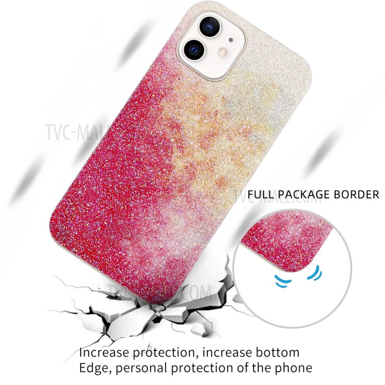 Estuche De Silicona Acuarela De Diamante Con Estilo Para IPhone 12 Mini - Sakula De Primavera-2
