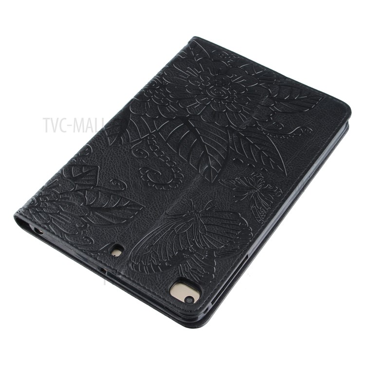 Pattern Imprinting Full Protection Leather Tablet Protective Shell for iPad Mini 1/2/3/4/(2019) 7.9 inch - Black-12
