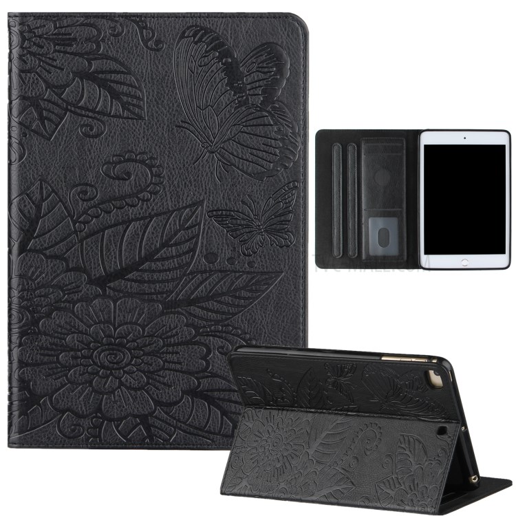 Pattern Imprinting Full Protection Leather Tablet Protective Shell for iPad Mini 1/2/3/4/(2019) 7.9 inch - Black-13