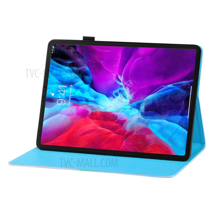 Full Protection Pattern Printing Leather Tablet Case for iPad Pro 10.5-inch (2017)/Air 10.5 inch (2019)/10.2 (2020)/(2019) - Lion-4