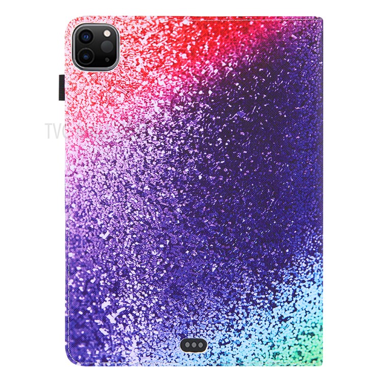 Full Protection Pattern Printing Leather Tablet Case for iPad Pro 10.5-inch (2017)/Air 10.5 inch (2019)/10.2 (2020)/(2019) - Red/Purple/Green-3