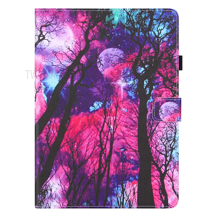 Full Protection Pattern Printing Leather Tablet Case for iPad Pro 10.5-inch (2017)/Air 10.5 inch (2019)/10.2 (2020)/(2019) - Starry Sky-2