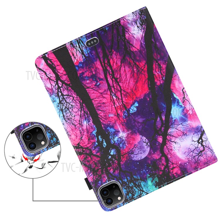 Full Protection Pattern Printing Leather Tablet Case for iPad Pro 10.5-inch (2017)/Air 10.5 inch (2019)/10.2 (2020)/(2019) - Starry Sky-6
