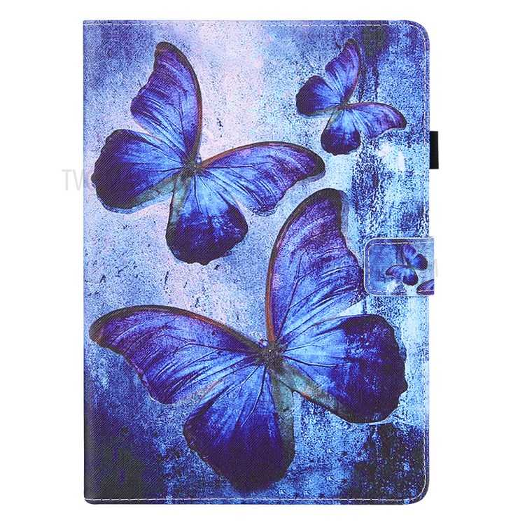 Pattern Printing Full Protection Leather Tablet Case for iPad Pro 11-inch (2020)/(2018)/Air (2020) - Butterflies-2