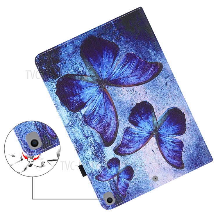 Pattern Printing Full Protection Leather Tablet Case for iPad Pro 11-inch (2020)/(2018)/Air (2020) - Butterflies-6