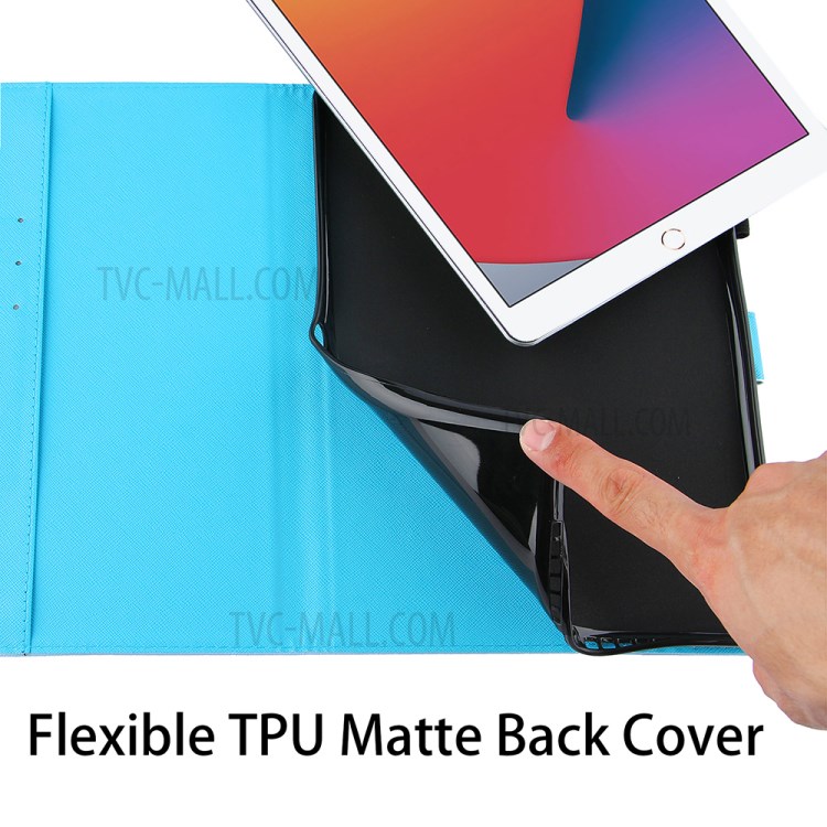 Pattern Printing Full Protection Leather Tablet Case for iPad Pro 11-inch (2020)/(2018)/Air (2020) - Butterflies-9