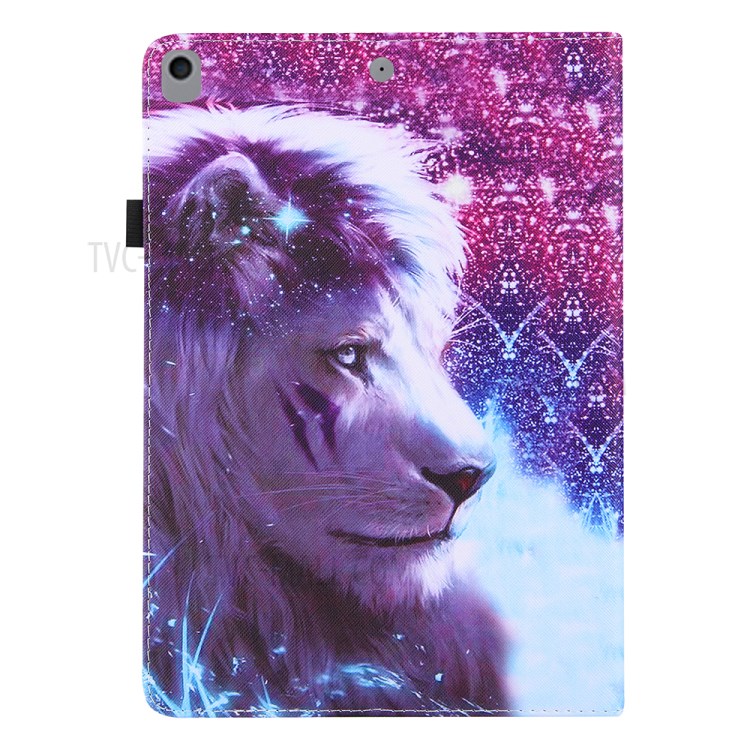 Pattern Printing Full Protection Leather Tablet Case for iPad Pro 11-inch (2020)/(2018)/Air (2020) - Lion-3