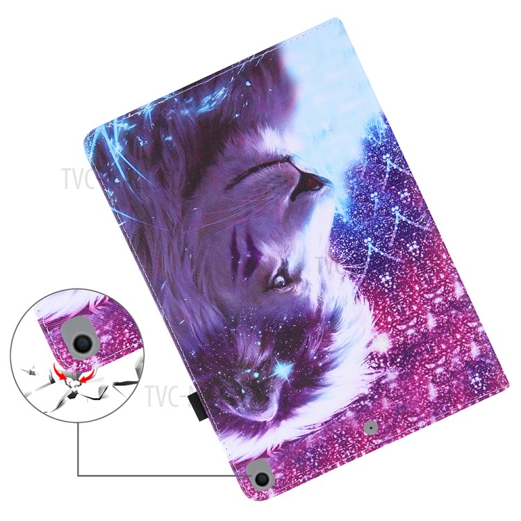 Pattern Printing Full Protection Leather Tablet Case for iPad Pro 11-inch (2020)/(2018)/Air (2020) - Lion-6
