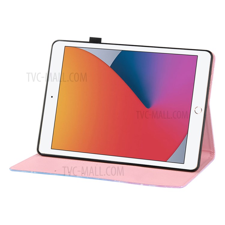 Pattern Printing Full Protection Leather Tablet Case for iPad Pro 11-inch (2020)/(2018)/Air (2020) - Red/Purple/Green-4