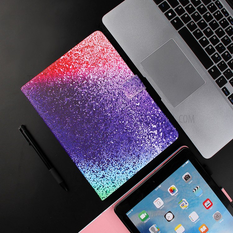 Pattern Printing Full Protection Leather Tablet Case for iPad Pro 11-inch (2020)/(2018)/Air (2020) - Red/Purple/Green-7