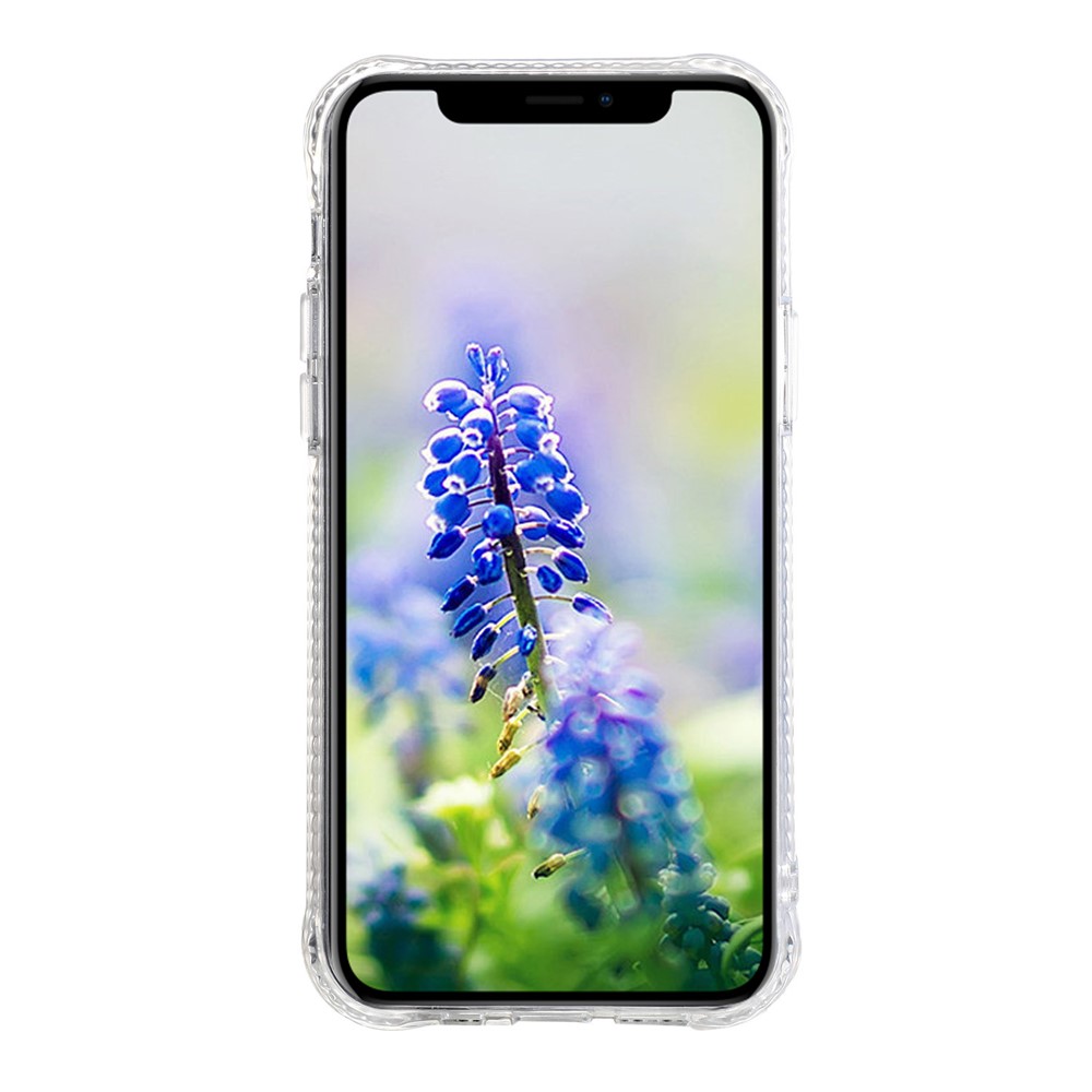 Rendering Watercolor Pattern IMD Design TPU Phone Shell Cover for iPhone 12/12 Pro - Style A-2