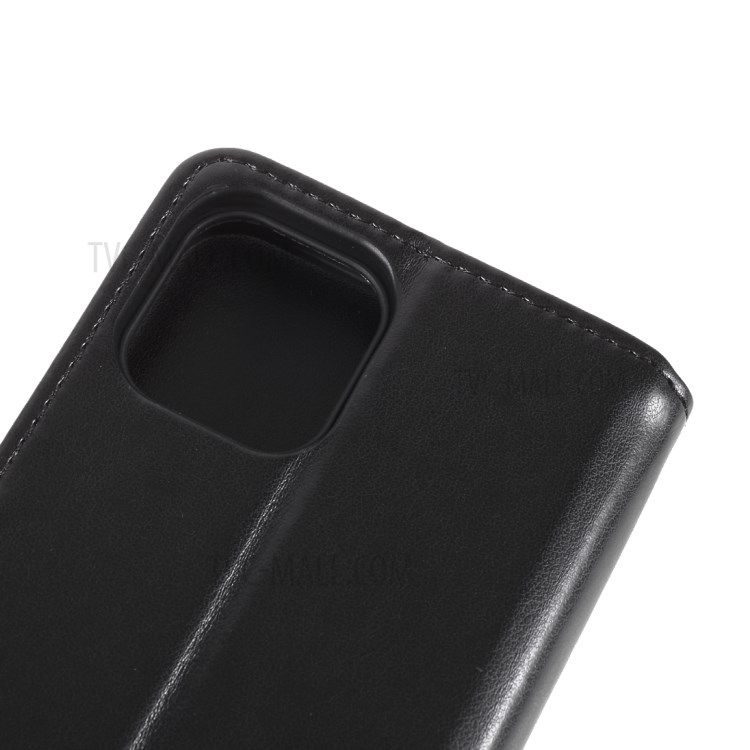 Magnetic Clasp Stand Leather Shell Case for iPhone 12 Pro / iPhone 12-12