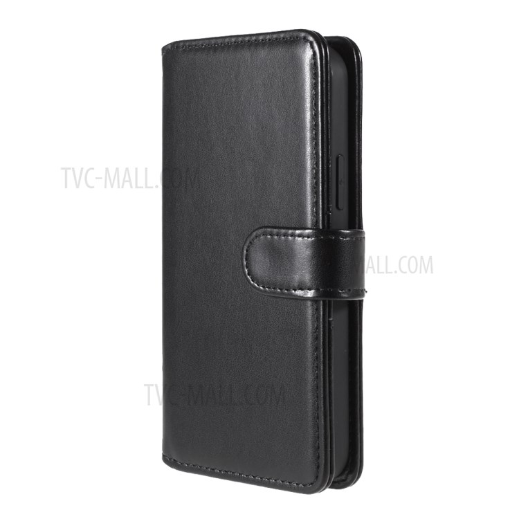 Magnetic Clasp Stand Leather Shell Case for iPhone 12 Pro / iPhone 12-2