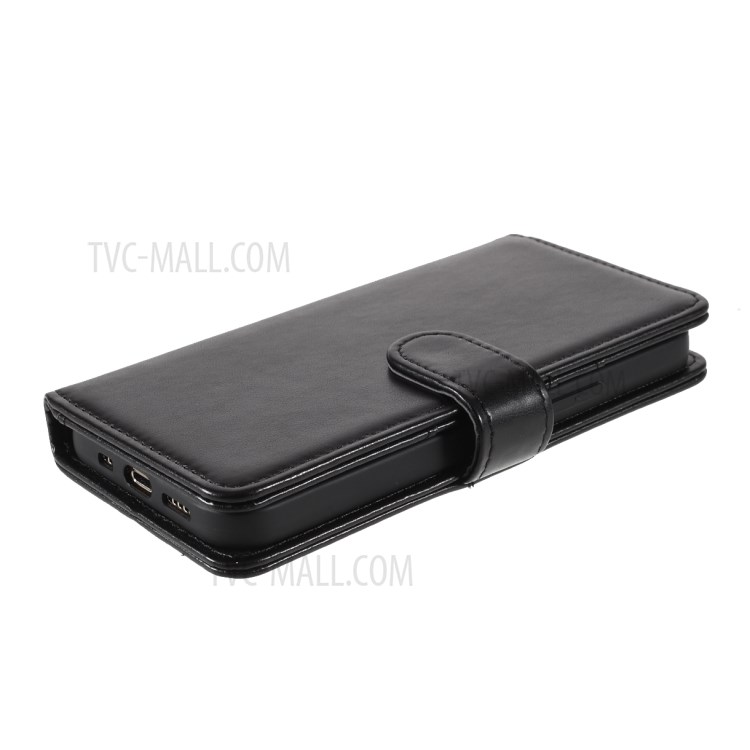 Magnetic Clasp Stand Leather Shell Case for iPhone 12 Pro / iPhone 12-4