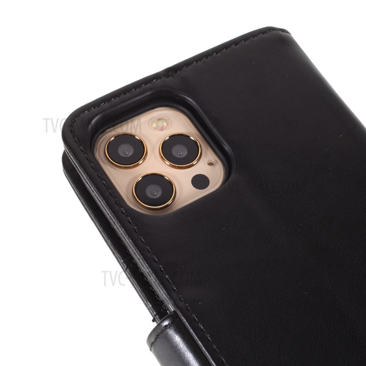Magnetic Clasp Stand Leather Shell Case for iPhone 12 Pro / iPhone 12-6