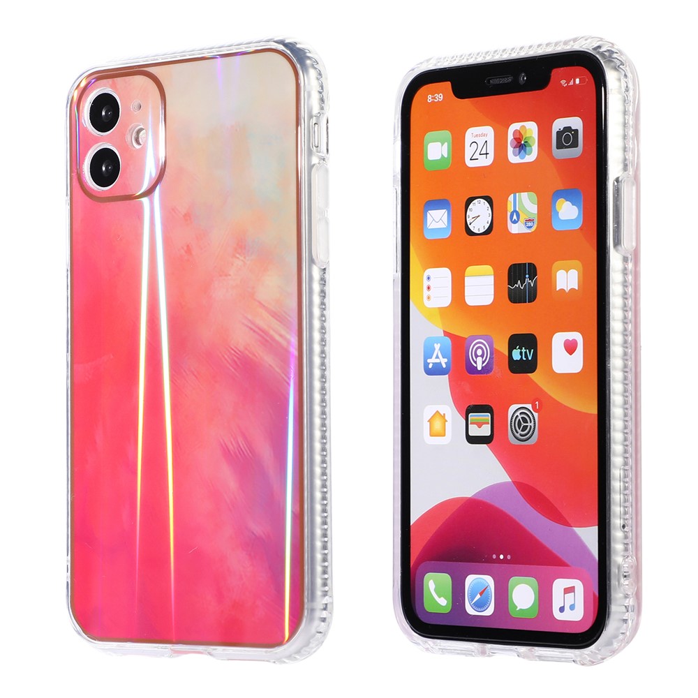 Rendering Watercolor Pattern TPU Phone Protective Case Shell for iPhone 11 6.1 inch - Style A-1