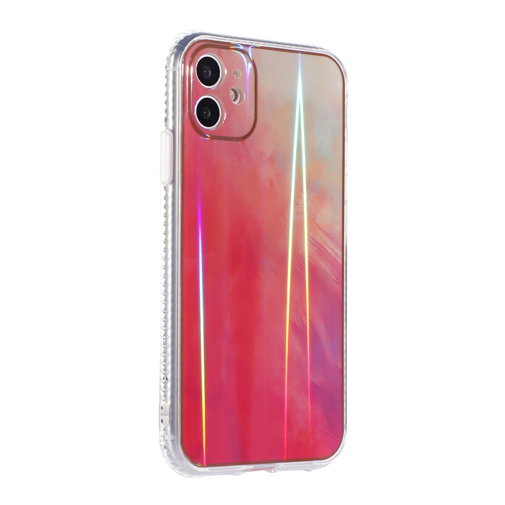 Rendering Watercolor Pattern TPU Phone Protective Case Shell for iPhone 11 6.1 inch - Style A-8