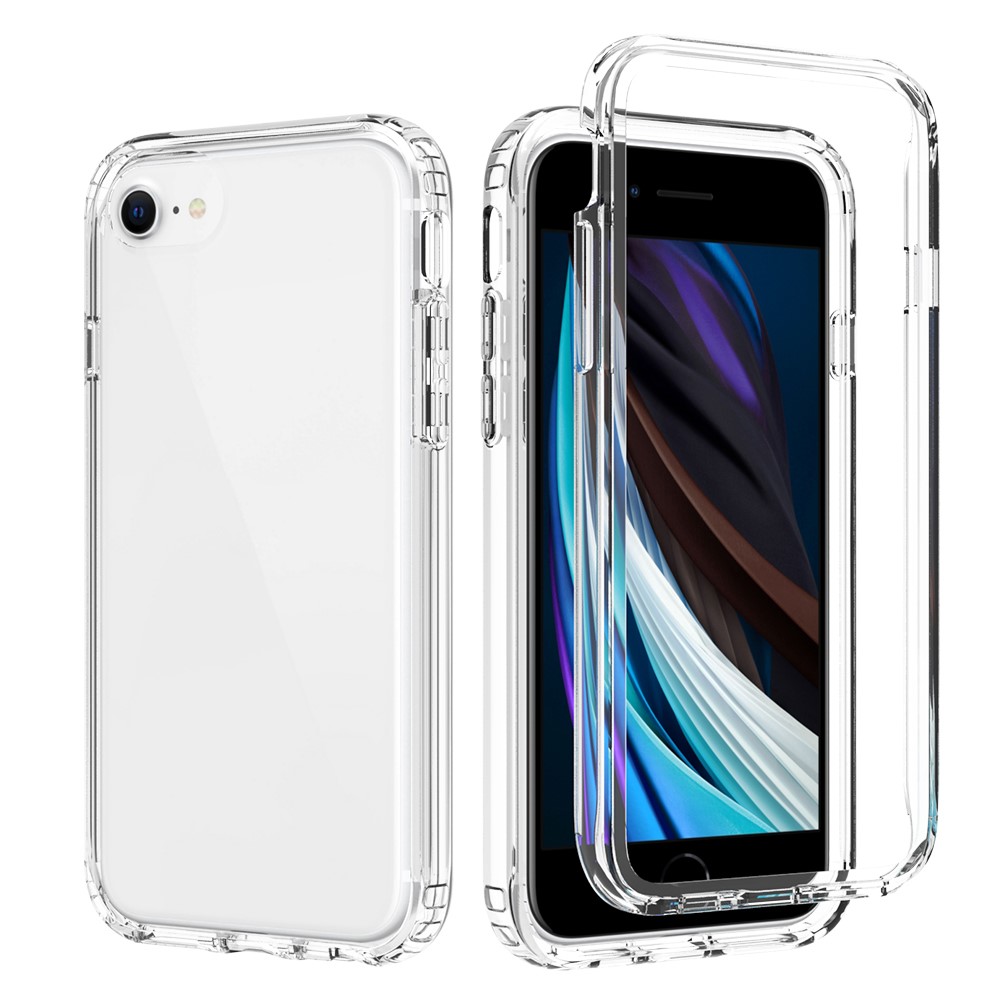 High Transmittance Hybrid Phone Case Cover for iPhone 6 4.7-inch / 7 4.7 inch / 8 4.7 inch / SE (2nd Generation) - Transparent-7