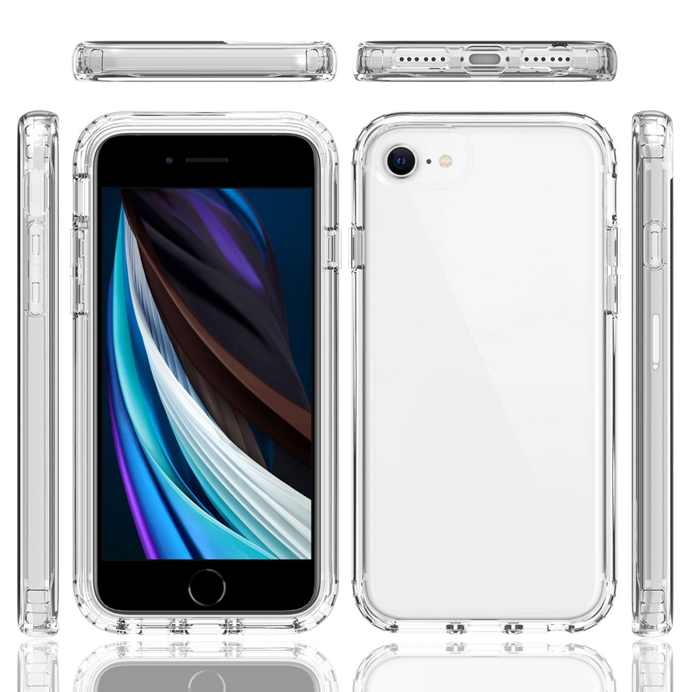 High Transmittance Hybrid Phone Case Cover for iPhone 6 4.7-inch / 7 4.7 inch / 8 4.7 inch / SE (2nd Generation) - Transparent-8