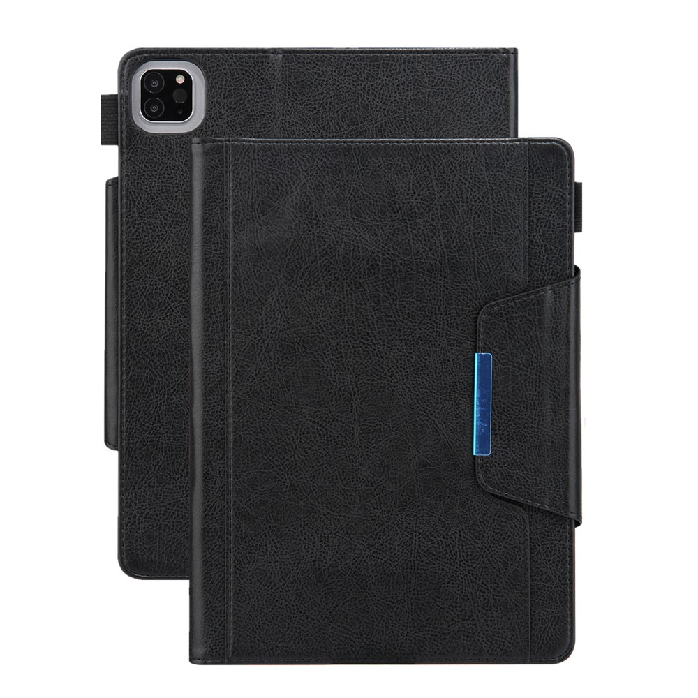 Custodia Custodia Per Tablet In Pelle PU Crazy Horse Per IPad Air (2020) / Pro 11-pollici (2018) / (2020) - Nero-1