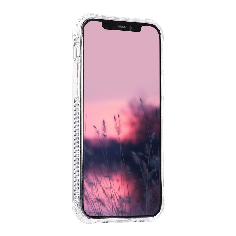 Aurora Cloud Pattern Printing Acrylic+TPU Phone Back Case Cover Shell for iPhone 12 Pro Max - Style A-7