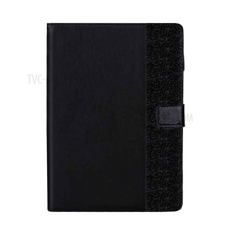 Glitter Shinny Card Slot Stand Design Leather Tablet Case Cover Shell for iPad 9.7-inch (2018/2017)/iPad Air (2013)/iPad Air 2 - Black-2