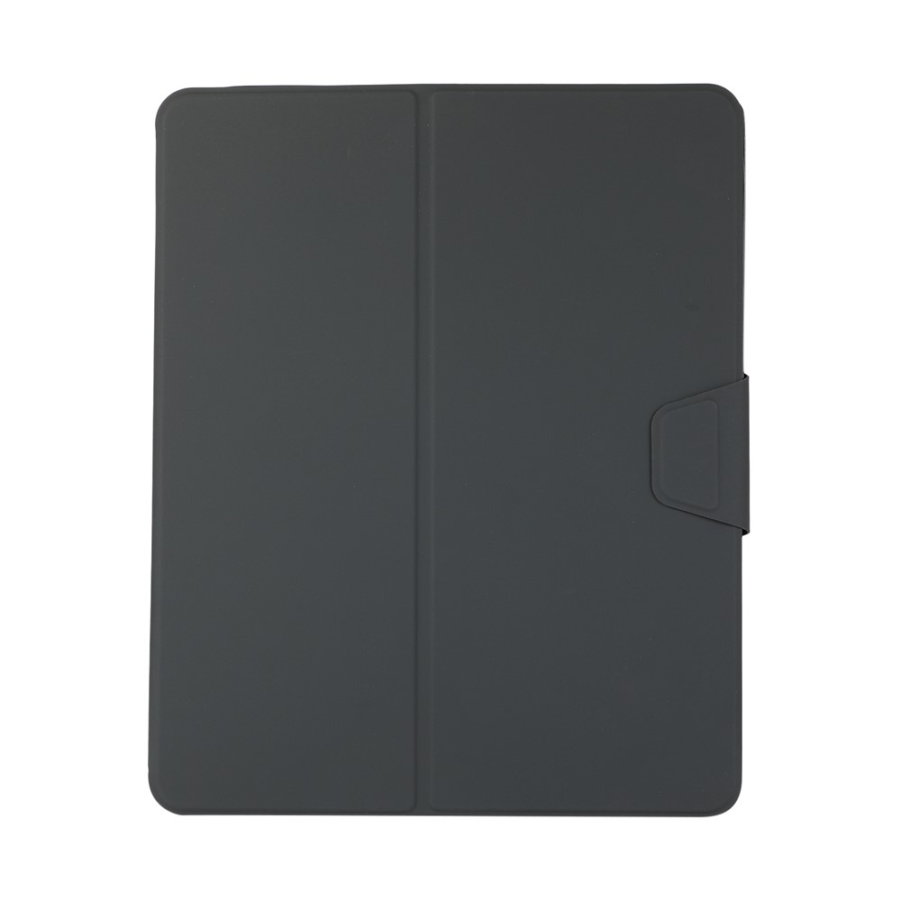 PU Leather Tablet Stand Case Cover Shell Protector with Pen Slot for iPad Pro 12.9-inch (2021) - Black-2