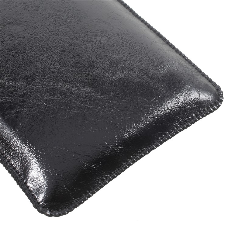 Caixa de Bolsa de Couro de Caça -níqueis Para Iphone 7 Plus/ 6s Plus/ Samsung Galaxy S7 Edge, Tamanho: 16,5 x 9,5cm - Preto