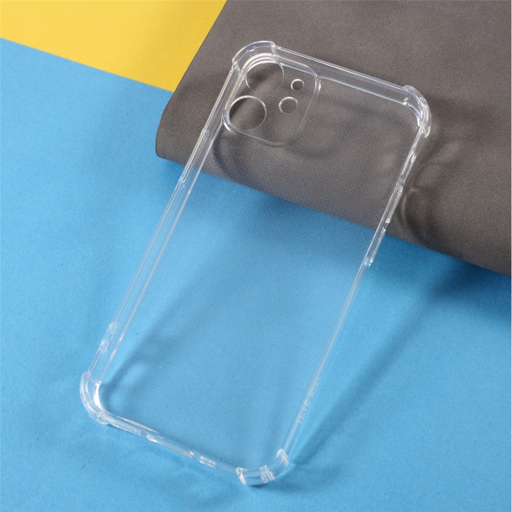 Drop-proof Precise Cut-out 1.5mm Thickend TPU Cell Phone Case Cover Shell for iPhone 12 mini-6