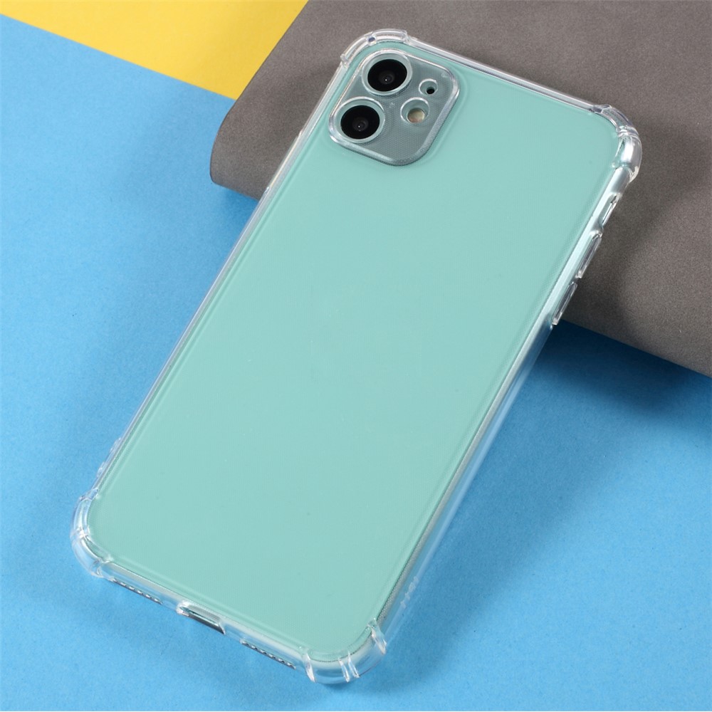 Precise Cut-out 1.5mm Transparent Soft TPU Cell Phone Case Cover Protector for iPhone 11 6.1 inch-2